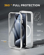 Miracase Magnetic for iPhone 15 Pro Max Case 6.7'' Full-Body Drop Proof Phone - Image 2