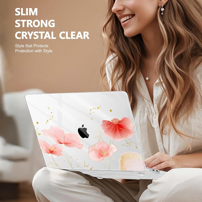 Case for MacBook Pro 13 inch with/Without Touch Bar, Hard Shell + Keyboard - Image 9