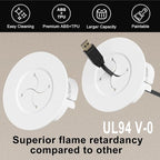 in Wall Cable Management Kit, 3inch Easy Install Cord Covers Kit, Cord Hiding - Image 5