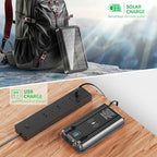 Solar Power Bank Portable Charger 52800mAh 5V/3A Fast Charging Battery Pack - Image 4