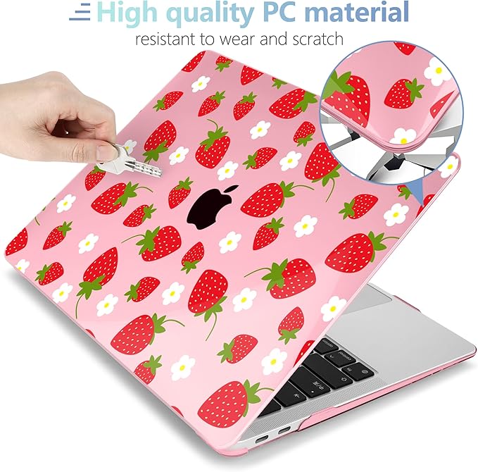MEEgoodo for MacBook Air 13 inch Case 2021 2020 2019 2018 Released A2337 M1 - Image 3