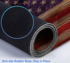 Patriot Wood Grain American Flag Extended Large Gaming Computer Mouse Pad - Image 7
