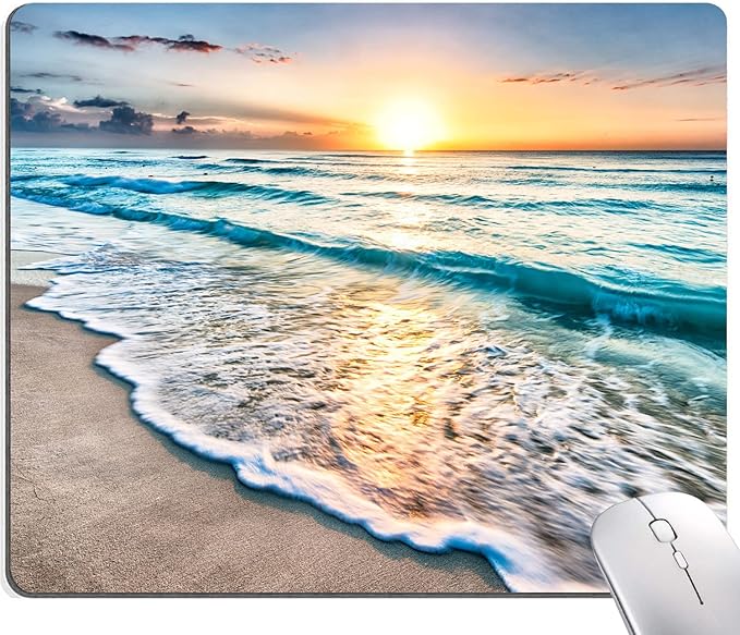 Mouse Pad, Premium-Textured Mouse Mat, Non-Slip Rubber Base Mousepad by KUOSGM