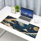 Gaming Mouse Pad, Large Non-Slip Rubber Base Mousepad, Keyboard Mouse Mat - Image 9