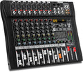Audio Mixer 8 Channel Professional Mixer Console by MICNAUX