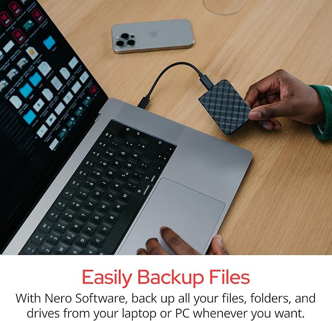 Verbatim 2TB Store 'n’ Go Mini External Solid State Drive USB 3.2 Gen 1 USB-C - Image 5