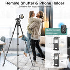 Victiv 68" Phone Tripod Stand, Tablet Tripod - Image 6