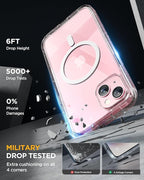 Miracase Glass Series for iPhone 15 Case Full-Body Magnetic Case - Image 4