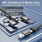 Coiled Multi Charging Cable - Image 6