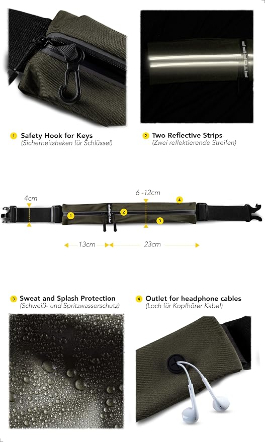 Fitgriff® Running Belt for Men & Women - Image 4