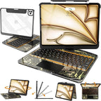 Intermerge Clear Keyboard Case for iPad Air 13" & Pro 12.9" - Image 9