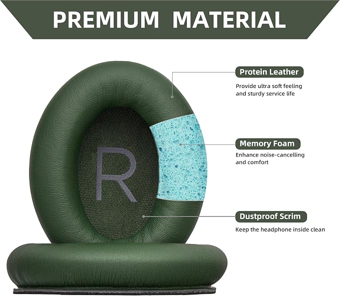Replacement Ear Pads for Bose QuietComfort 45/QuietComfort SE/New QuietComfort - Image 3