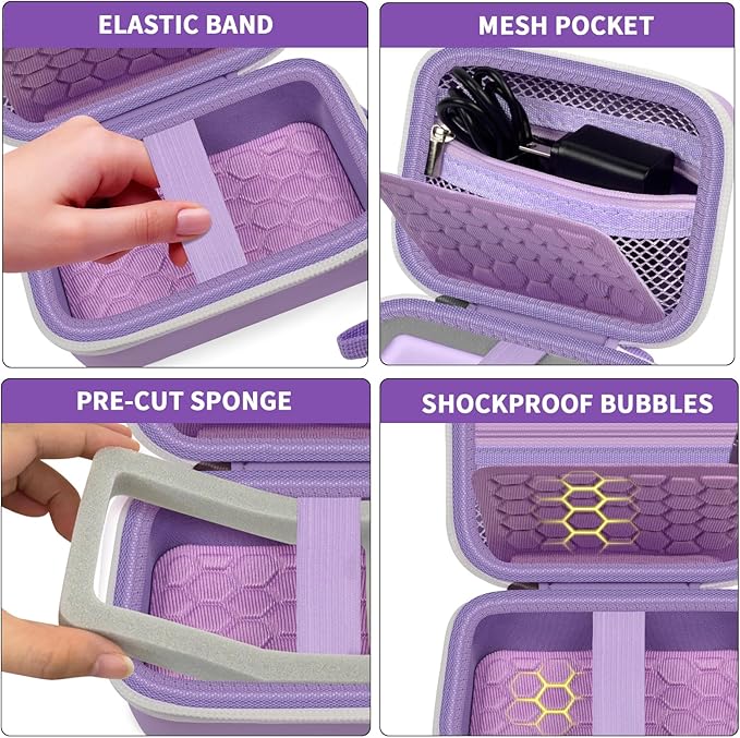 Carrying & Protective Case for Digital Camera, AbergBest 21 Mega Pixels 2.7" - Image 4