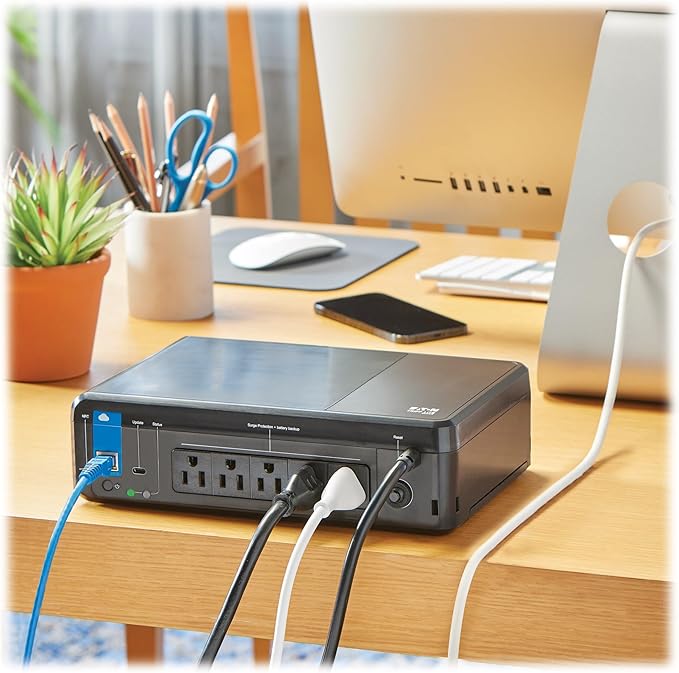 Tripp Lite Cloud-Connected 850VA UPS Battery Backup and Surge Protector - Image 2