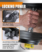 MAXRICH T Barbell Clamp 1 inch Multiple Sizes & Adjustable Weight Clips - Image 3