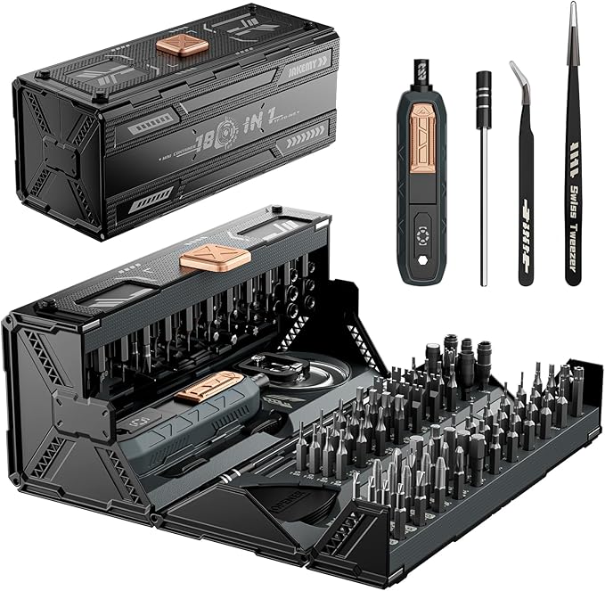 Mini Precision Screwdriver Set, JAKEMY 180 in 1 Laptop Screwdriver Repair Tool - Image 2