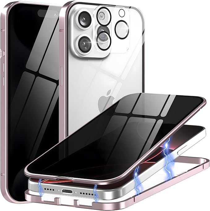 Privacy Magnetic Case for iPhone 16 Pro Max by Eorkvr