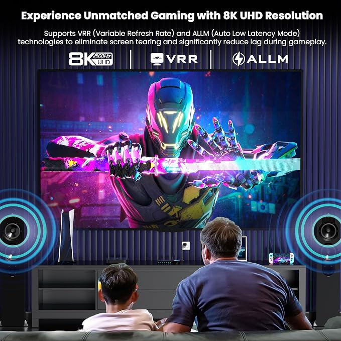 HDMI Switch 5 in 1 Out 8K@60Hz 4K@120Hz - Image 2