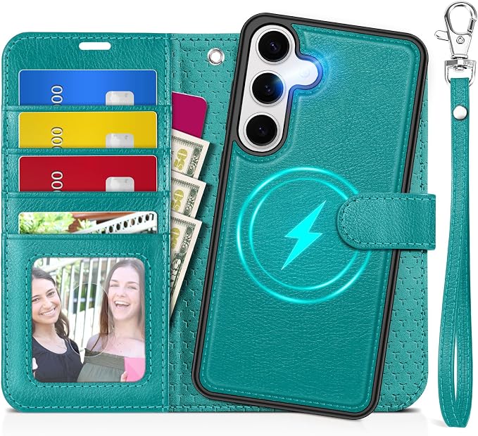 TUCCH Case for Galaxy S25, Detachable Wallet Case by TUCCH