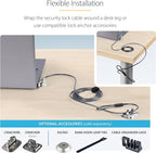 StarTech.com 25-Pack Universal Laptop Lock 6.6ft, Keyed Alike Security Cable - Image 6