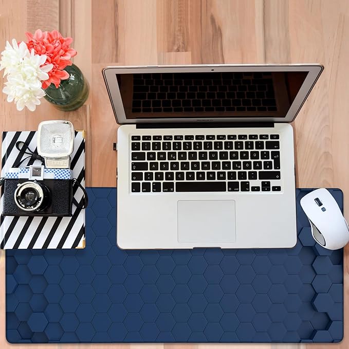 Large Mouse Pad Hexagon Style Gaming Desk Pad Computer Keyboard Non-Slip - Image 6