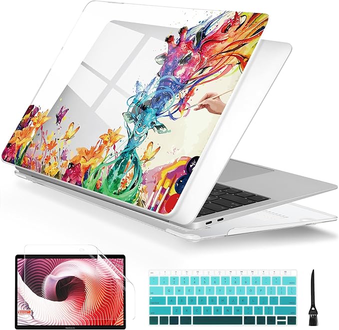 Batianda Case Cover for MacBook Air 13 Inch 2020 2019 2018 M1 A2337 A2179 A1932 by Batianda