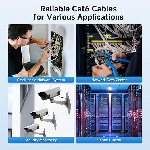 Cable Matters 10Gbps in-Wall Riser Rated 23AWG Bare Copper Cat6 Ethernet Cable - Image 8