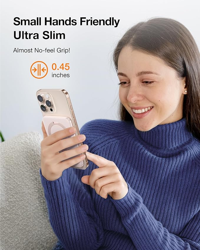 TORRAS 0.45" Slim Magnetic Portable Charger Power Bank - Image 3