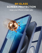 Miracase Magnetic for iPhone 12 Pro Max Case Full-Body Phone case - Image 3