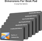 Aothia Faux Leather Desk Mat - Image 5