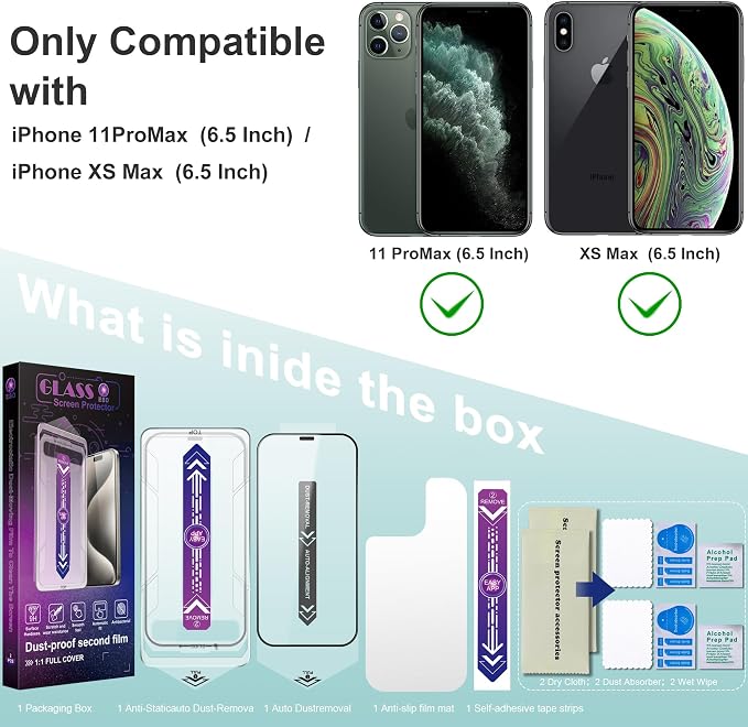 2 Pack Screen Protector Tempered Glass - Image 2