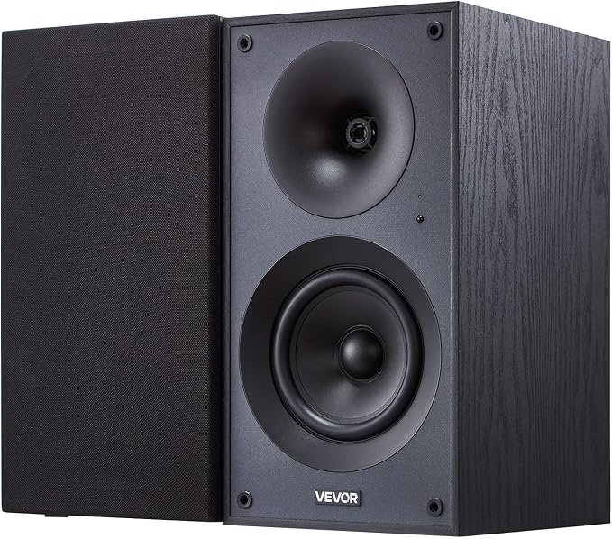 VEVOR Powered Bookshelf Speakers, 25W x 2, Active Studio Monitor Speaker - Image 9