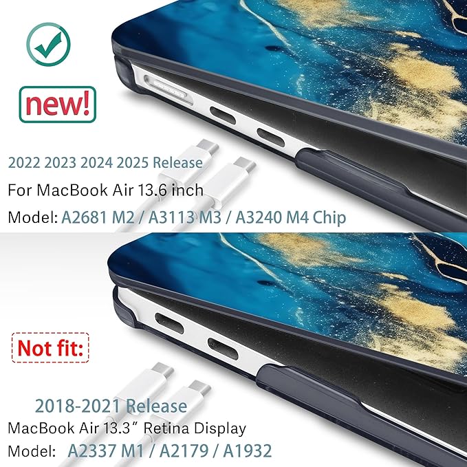 May Chen for MacBook Air 13.6 Inch Case 2025/2024/2023/2022 Release – Hard - Image 3