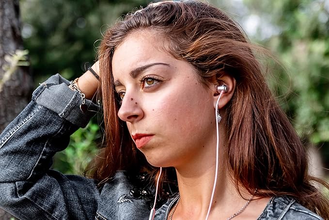 LUDOS Clamor Wired Earbuds in-Ear Headphones, 5 Years Warranty, Earphones - Image 5