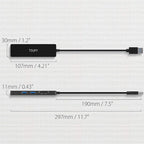 USB Hub 3.0, TSUPY 5 in 1 Multiport Adapter USB 3.0 Hub - Image 7