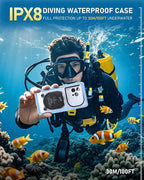 Waterproof Phone Pouch, IPX8 Waterproof Phone Case - Image 2