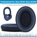 Ear Pads for Bose QuietComfort 35 ii, Premium Softer Leather Replacement Pads - Image 2