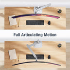 AVLT Single 40 Inch Monitor Arm Pole Top Mount - Image 6