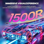 CRUA 32" Curved Gaming Monitor, 144Hz/160Hz 4K UHD 1500R VA Screen, Supports - Image 6