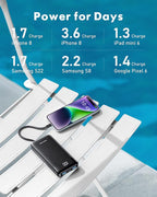 2 Packs Portable Chargers with Built in Cables - Image 5