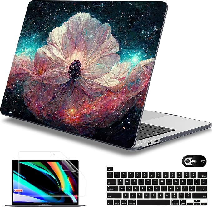 Mektron for MacBook Pro 13-inch Case 2022 2021 2020 Release A2338 M2 M1 A2289 by Mektron