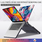 CISSOOK Compatible with MacBook Pro 14 inch Case 2024, 2023 2022 2021 Release - Image 5
