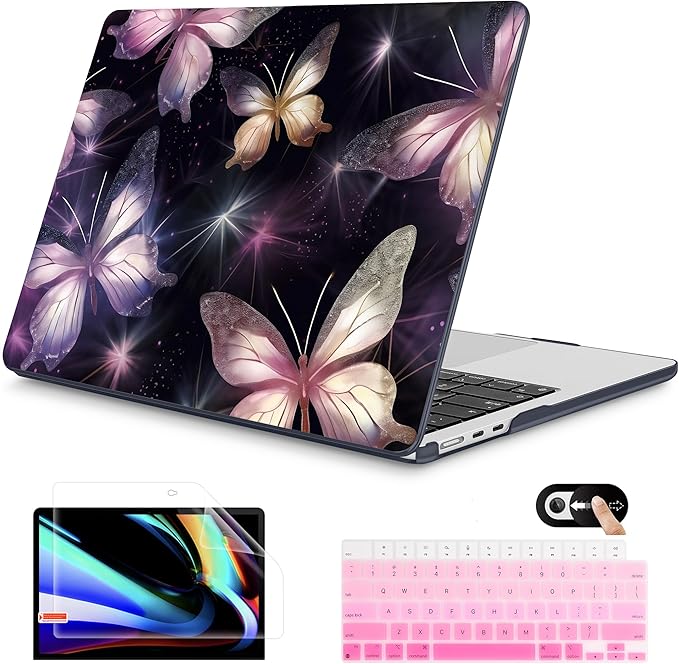 Mektron for 2025 M4 MacBook Air 13.6 Inch A3240 Case Fits 2023 A2681 M2 2024 by Mektron