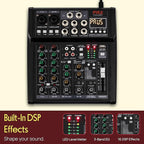 Pyle 6 Channel Studio Mixer - Image 3