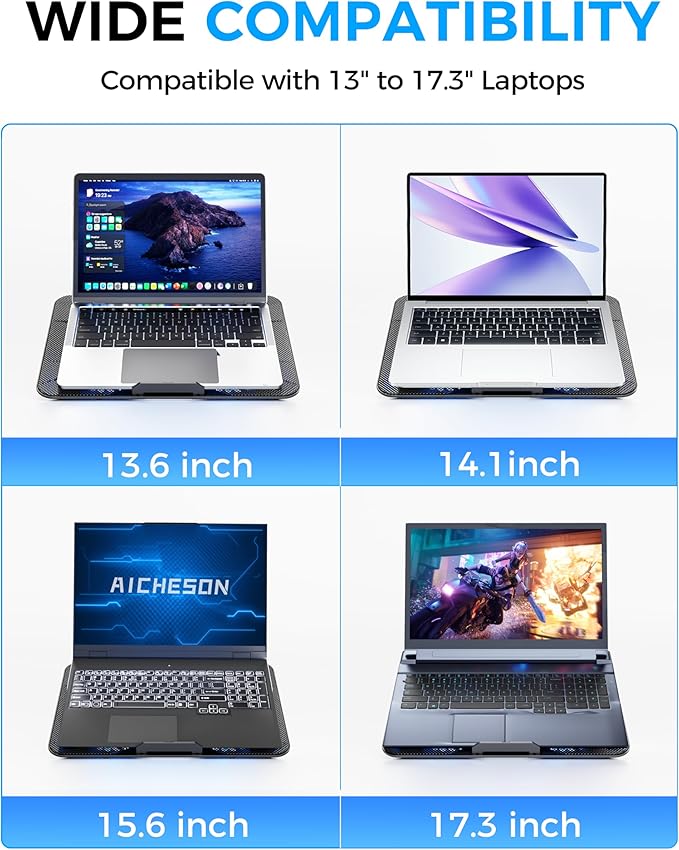 AICHESON Laptop Cooling Pad - Image 7