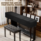 Explore Land 88 Keys Digital Piano Dust Cover - Image 7