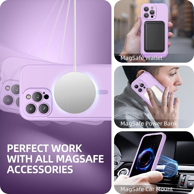 BERFY Magnetic for iPhone 14 Pro Max Case, Compatible - Image 6
