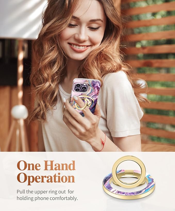 GVIEWIN Magnetic Phone Ring Holder, Compatible - Image 6