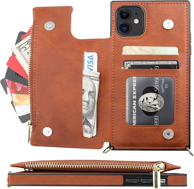 Bocasal Crossbody Wallet Case for iPhone 11 - Image 3