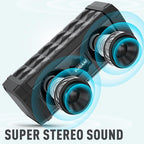 BUGANI Bluetooth Speakers Portable Bluetooth Speaker, 100ft Wireless Range - Image 2